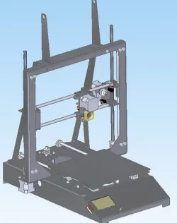 nouvelle imprimante 3D - chassis tole pliée