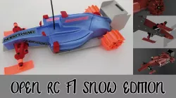 Open RC F1 Snow Conversion