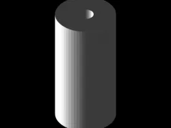 Opto switch casing ( for 3mm led diode)