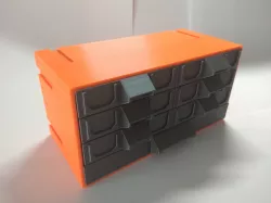 Organiser for small components.