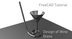 Original Wine Glass FreeCAD Tutorial