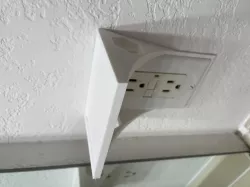 Outlet Cover Shelf