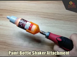 Paint Bottle Shaker Attachment