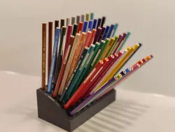 Penholder for 60 pens