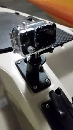 Pivoting Compact Scotty GoPro Mount