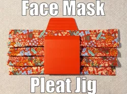 Pleat Maker Jig UPDATED for Fabric Face Masks - Covid-19