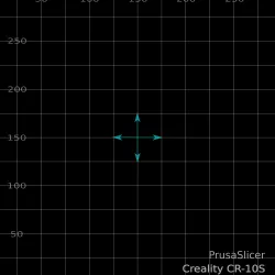 PrusaSlicer Build plate for Creality CR-10S