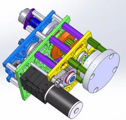 PWNAGE ROBOTICS 2451 CATAPULT WINCH FROM 2014 ROBOT