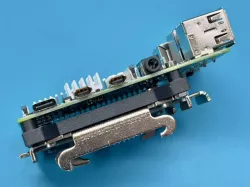 Raspberry PI 4 SSR DIN mount