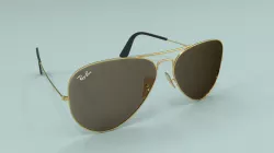 Ray Ban Aviator Classic - Sunglasses 3D model
