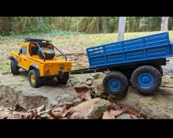 RC trailer hitch for RC rock crawler