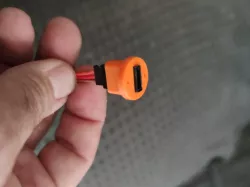 Round Servo Connector mount