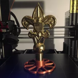 Scout Flag Top Banner Holder