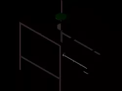 Screw Jack using bevel gear