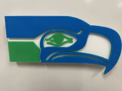 seattle seahawks logo 3D Models | Page 1 | STLFinder