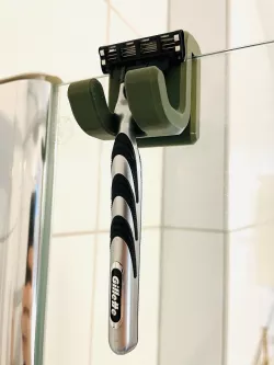 Shower shaver holder