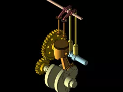 single piston engine