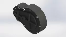 Single Stage Speed Reduction Gearbox