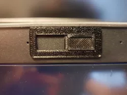 Slim webcam cover