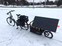 Solar eBike Trailer
