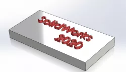 Solidworks CNC MOdel, Solidworks 2020 with cnc Progtramming File,CNC Modeling .stl file, .sldprt file,.cnc file etc