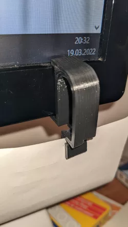 Spring Clamp Hook Remix for Screen mounting
