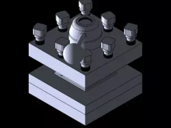 Square tool post