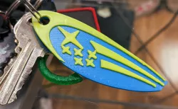 Subaru Rally Keychain