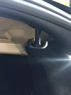 Tesla Model 3 Trunk Hook Extended