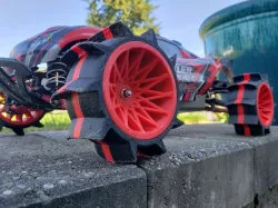 Traxxas Rustler Paddle Sleeve 004 - Final Iteration