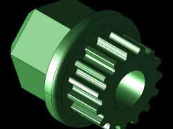 TSR BaneBots T40 Pulley Hub