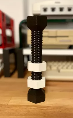 Two Way Threaded Screw Fidgeting Toy