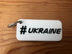 ukraine keychain