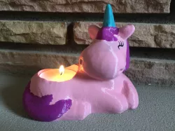 Unicorn Tea Light