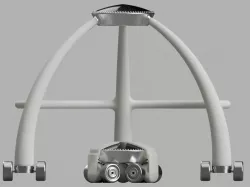 UV Cured Rigid inflatable gantry