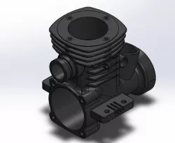 Vertical Shaft Rotating Engine Part-5(Engine Case)