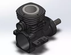 Vertical Shaft Rotating Engine Part-6(Engine Assembly with Piston)