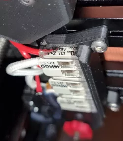 Voron V0.1 3x Wago 221-412 mount for the bed heater
