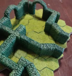 WDhex Meadow Tiles - hedge for maze or labyrinth