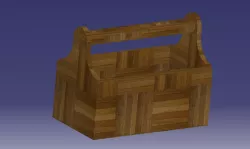 wooden box
