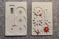 Worlds thinnest 3d printed tally counter (proof of concept)