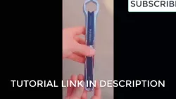 WRENCH DESIGNED MODIFIED in Solidworks