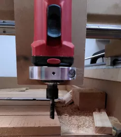 Z-Achse Aufnahme 43 mm Spindel  Sorotec