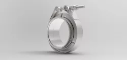 2.5" stainless steel V-band clamp