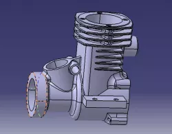 2 Stroke Petrol Engine Manifold