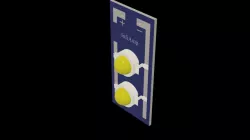 2W 2COB LED PCB