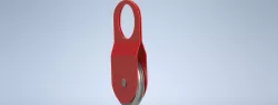 3/8 cable snatch block