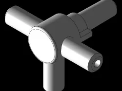 3 way mini coupling