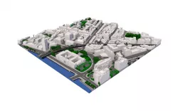 3D Dublin Sample 500 x 500 meters