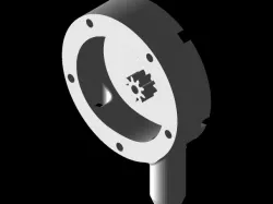 3D printable mini rotary air engine